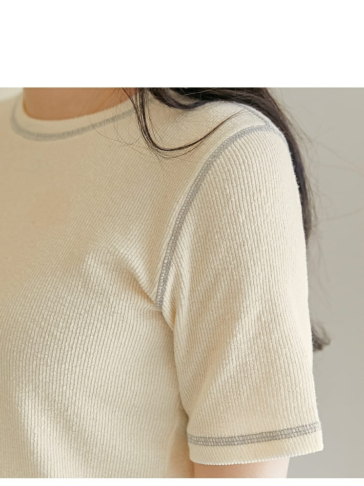 LOWELL - Korean Children Fashion - #Kfashion4kids - Line Tee - 2