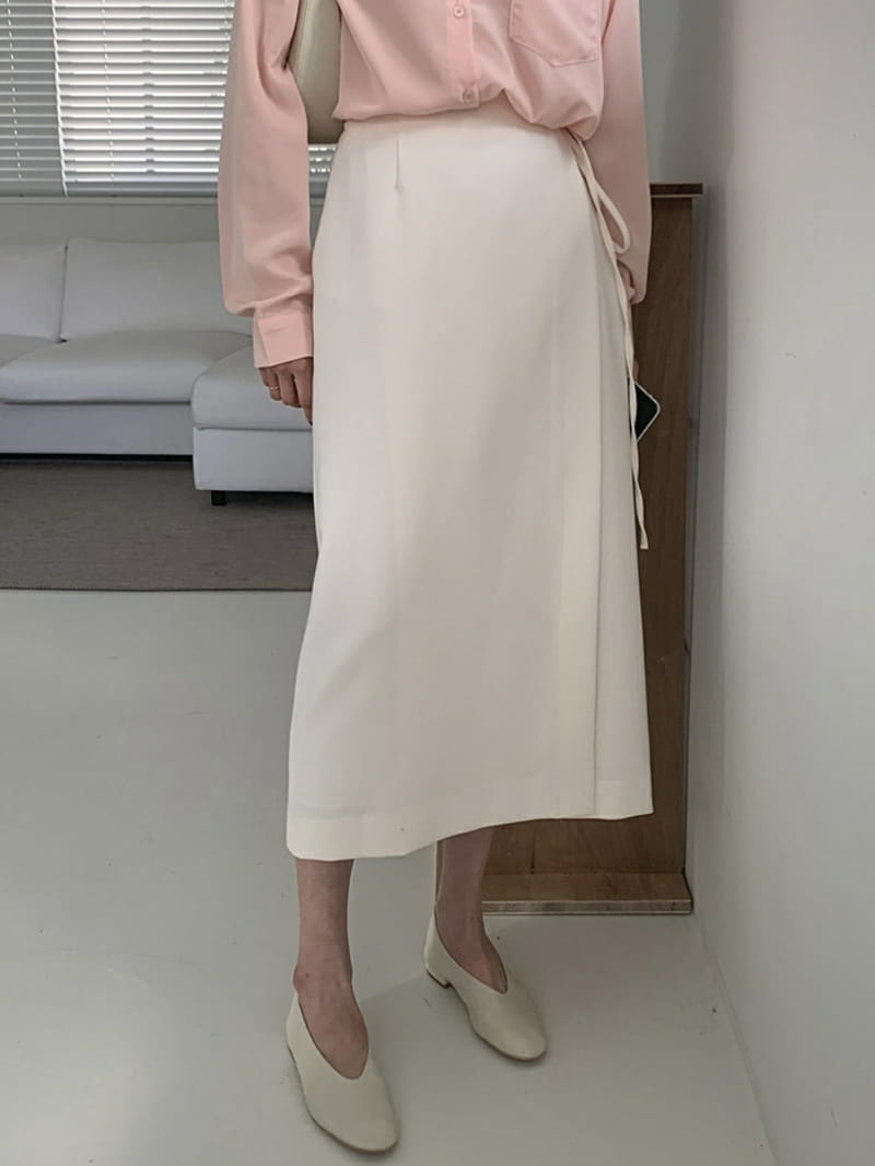 LOWELL - Korean Children Fashion - #Kfashion4kids - Wrap Skirt