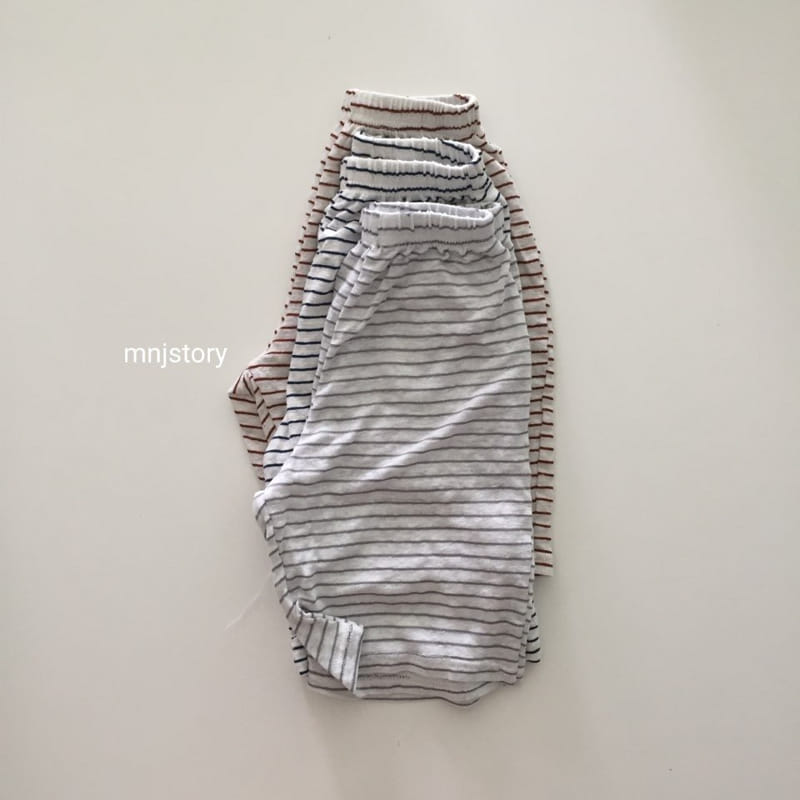 M & J STORY - Korean Children Fashion - #Kfashion4kids - Stripes Pants - 2