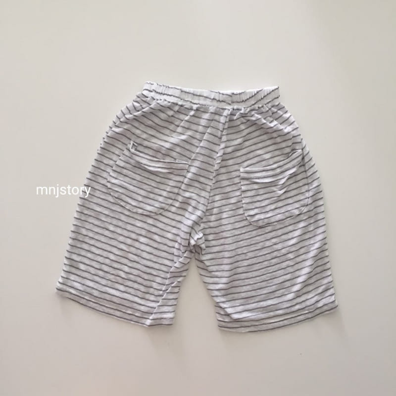 M & J STORY - Korean Children Fashion - #Kfashion4kids - Stripes Pants - 4