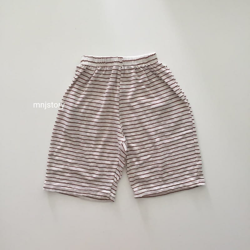 M & J STORY - Korean Children Fashion - #Kfashion4kids - Stripes Pants - 5