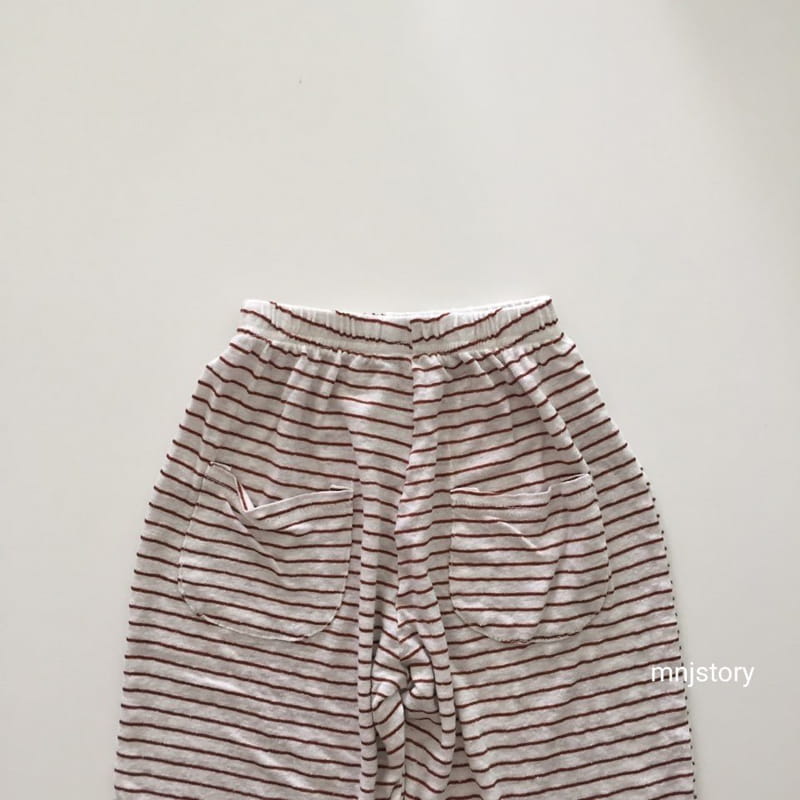 M & J STORY - Korean Children Fashion - #Kfashion4kids - Stripes Pants - 6