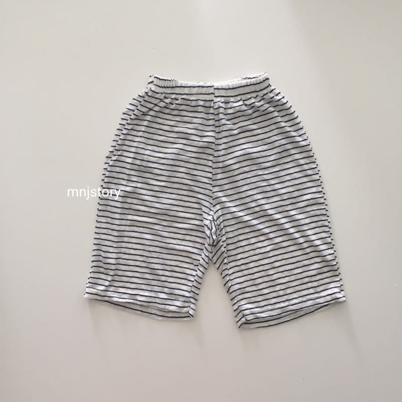 M & J STORY - Korean Children Fashion - #Kfashion4kids - Stripes Pants - 8