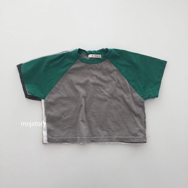 M & J STORY - Korean Children Fashion - #Kfashion4kids - Raglan Tee - 3