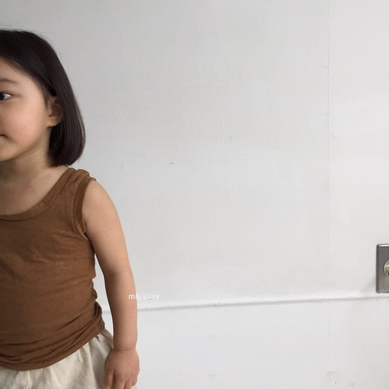 M & J STORY - Korean Children Fashion - #Kfashion4kids - Tank Sleeveless - 10