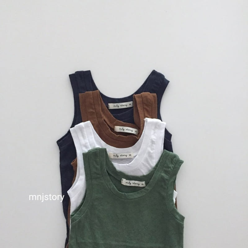M & J STORY - Korean Children Fashion - #Kfashion4kids - Tank Sleeveless - 6