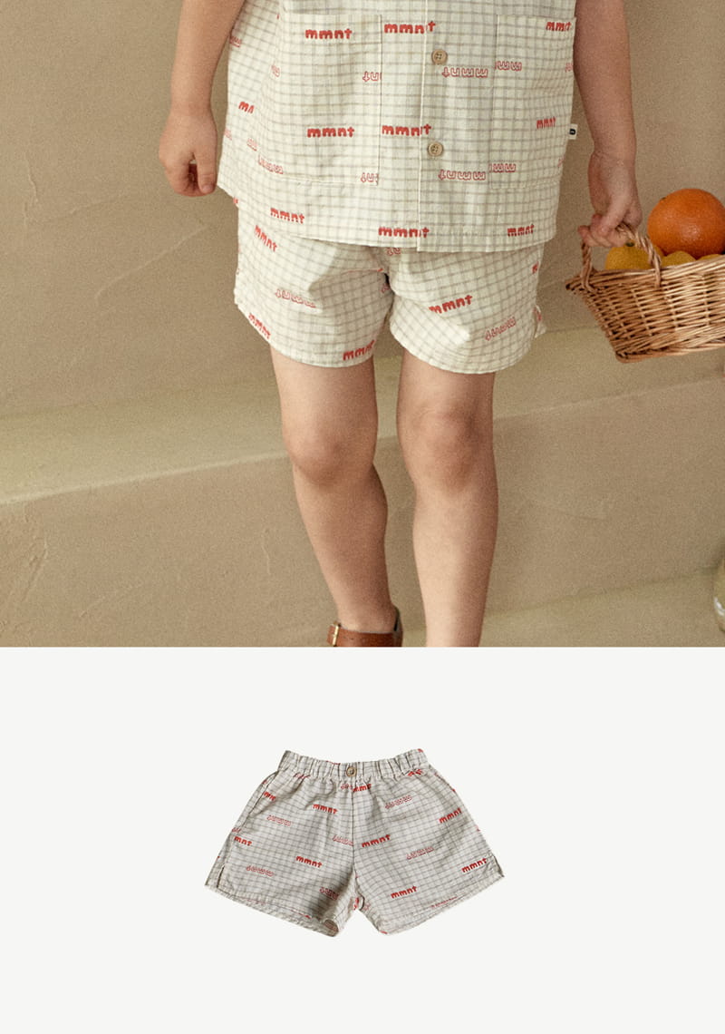MAMANOTA - Korean Children Fashion - #Kfashion4kids - Mono Shorts