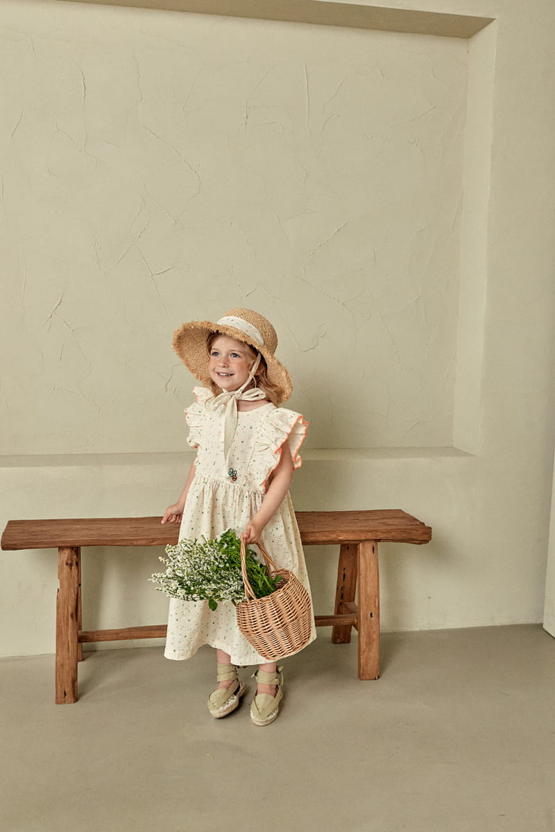 MAMANOTA - Korean Children Fashion - #Kfashion4kids - Raffia Hat