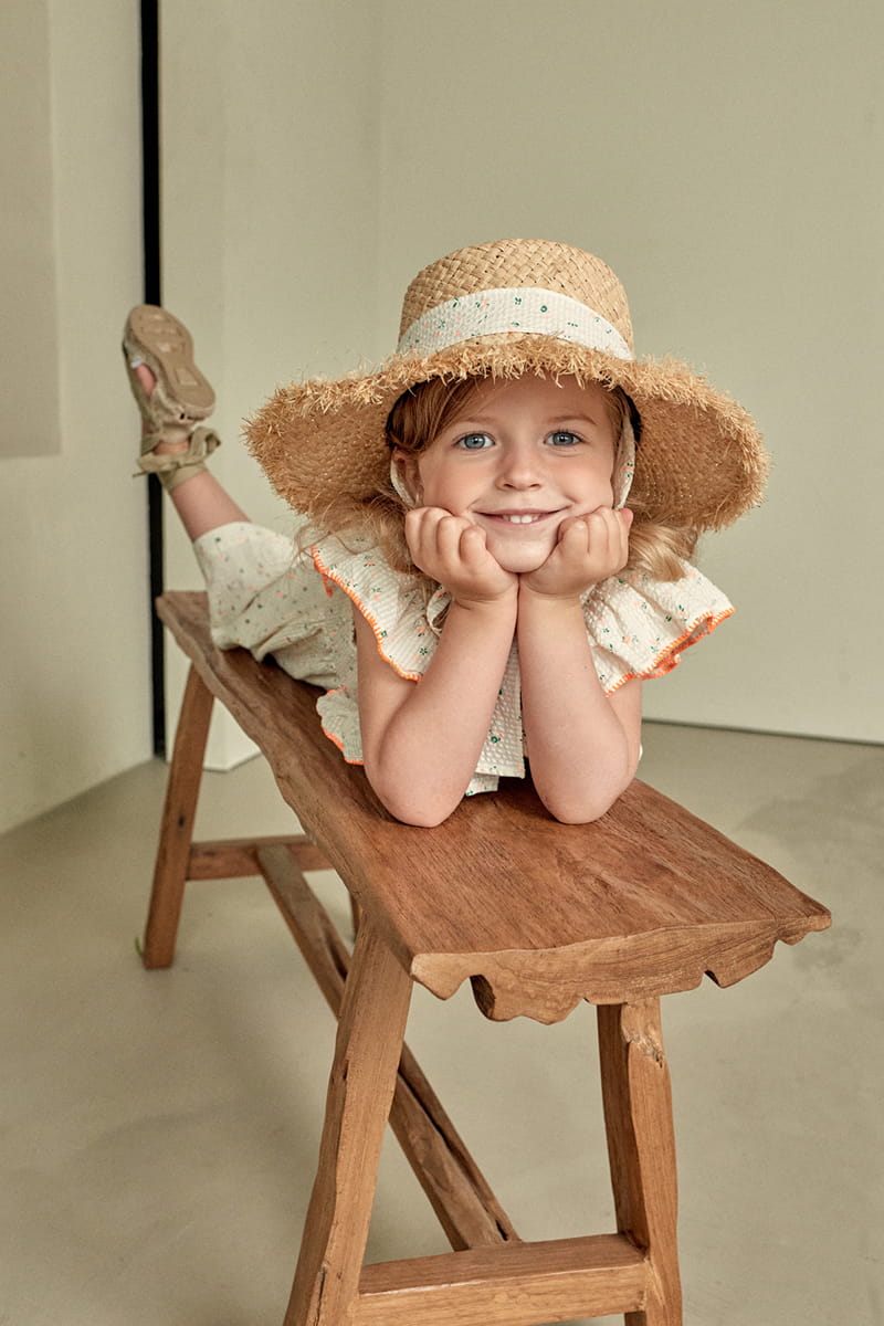MAMANOTA - Korean Children Fashion - #Kfashion4kids - Raffia Hat - 10