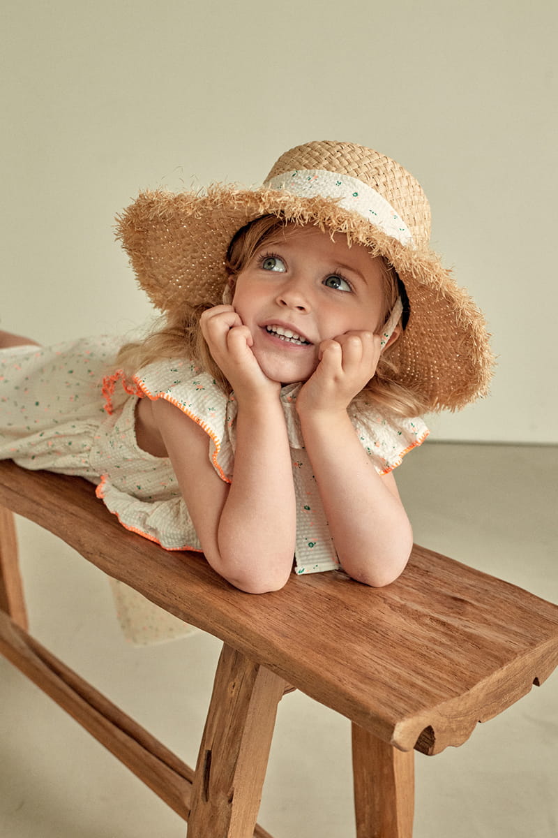 MAMANOTA - Korean Children Fashion - #Kfashion4kids - Raffia Hat - 11
