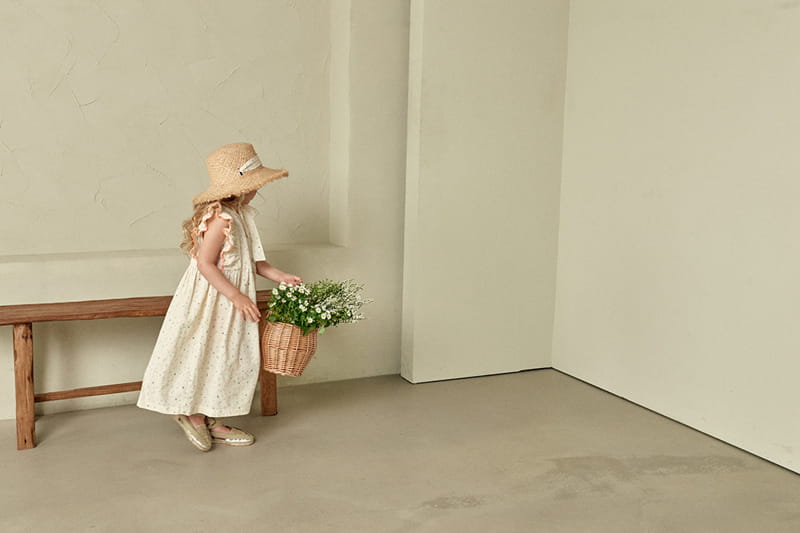 MAMANOTA - Korean Children Fashion - #Kfashion4kids - Raffia Hat - 2