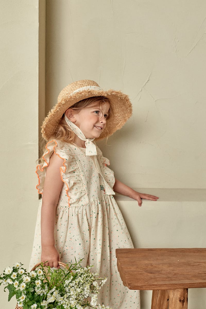 MAMANOTA - Korean Children Fashion - #Kfashion4kids - Raffia Hat - 4