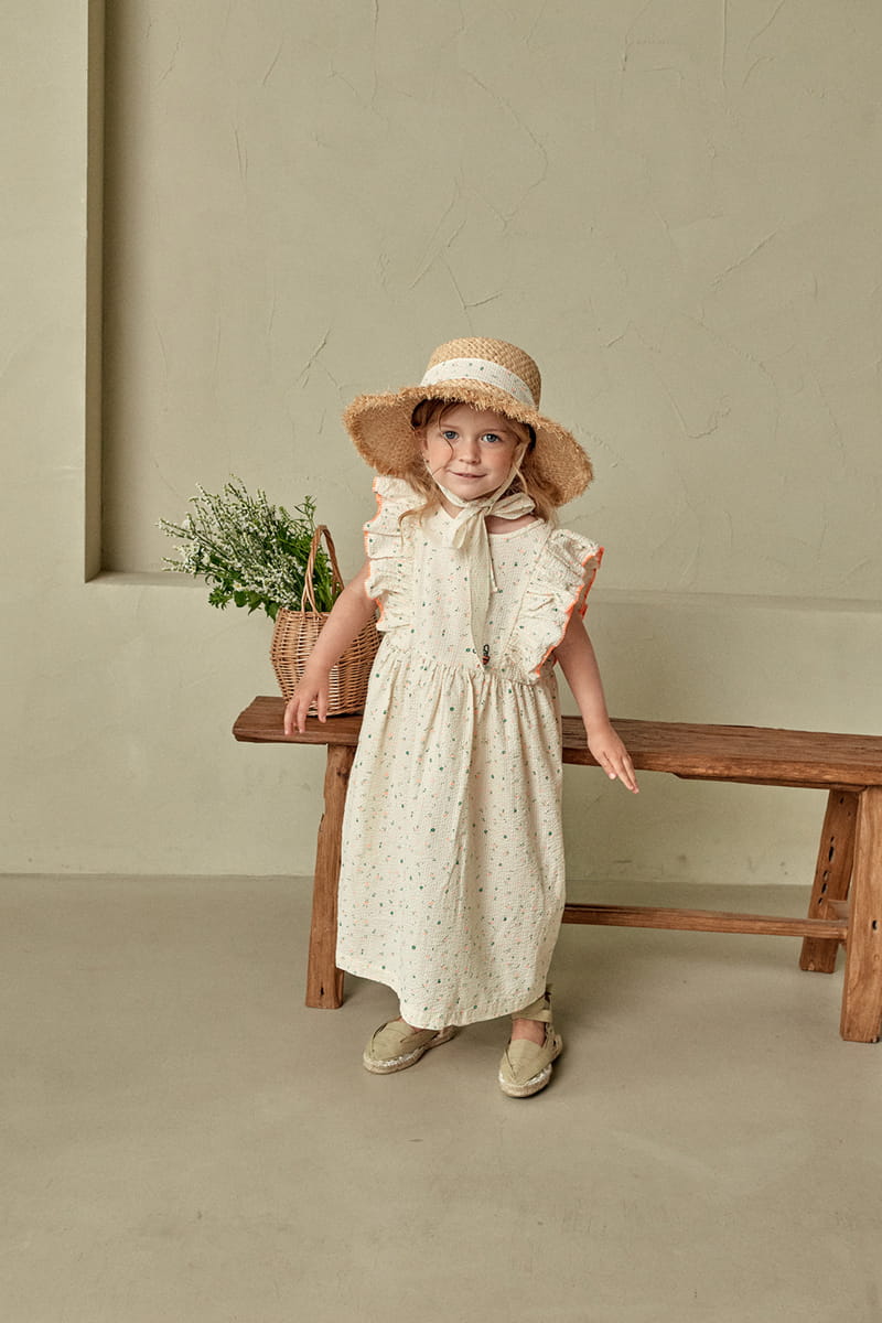 MAMANOTA - Korean Children Fashion - #Kfashion4kids - Raffia Hat - 5