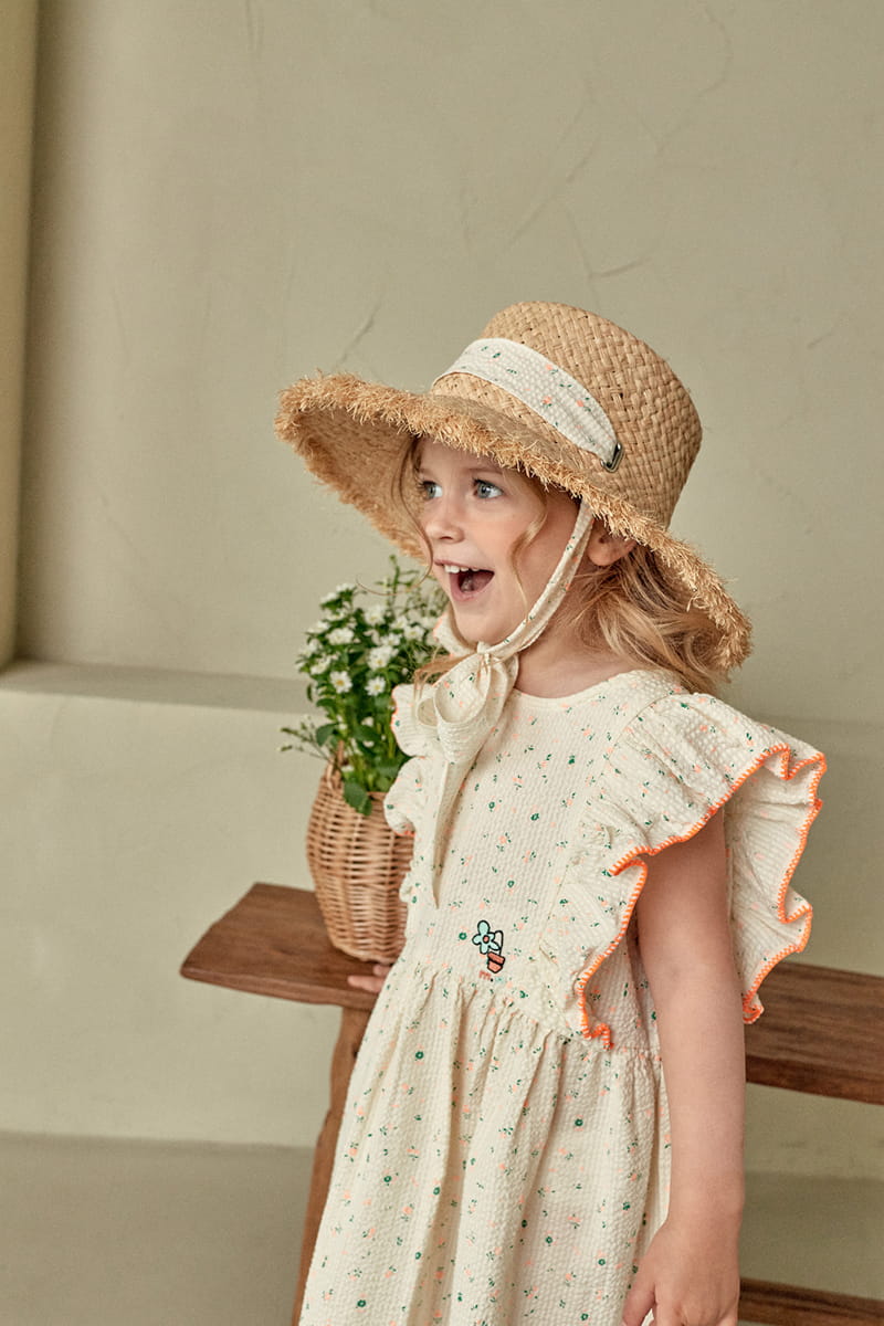 MAMANOTA - Korean Children Fashion - #Kfashion4kids - Raffia Hat - 7