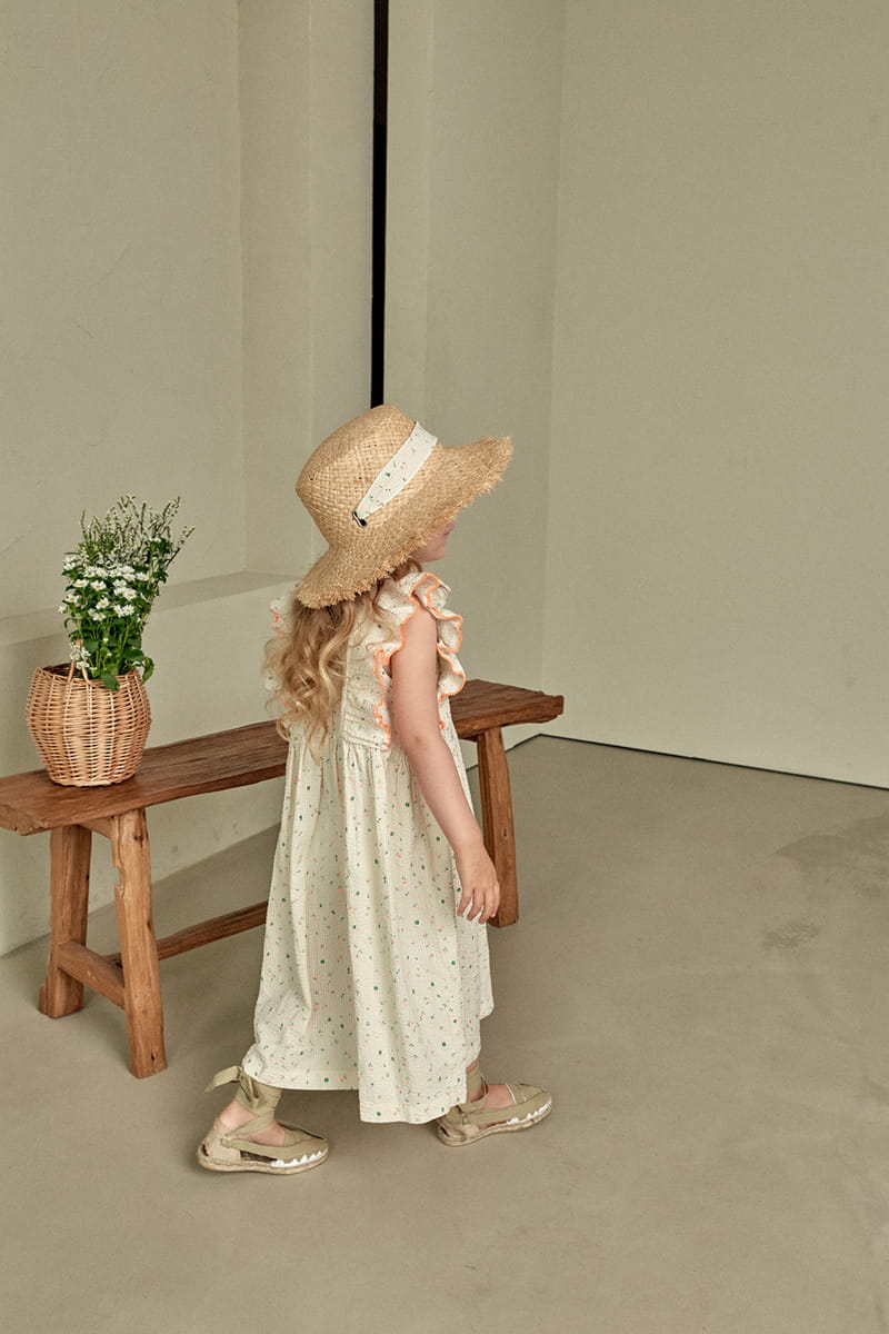 MAMANOTA - Korean Children Fashion - #Kfashion4kids - Raffia Hat - 8
