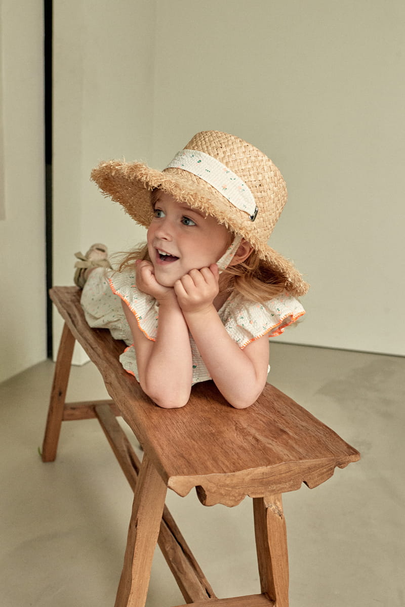 MAMANOTA - Korean Children Fashion - #Kfashion4kids - Raffia Hat - 9