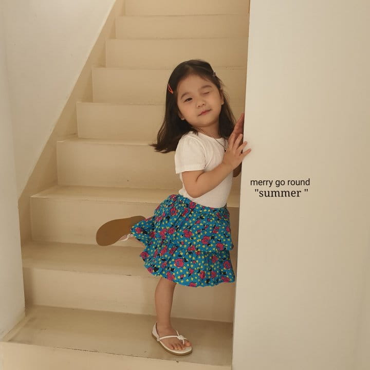MERRY GO ROUND - Korean Children Fashion - #Kfashion4kids - Rorita Can Can Skirt