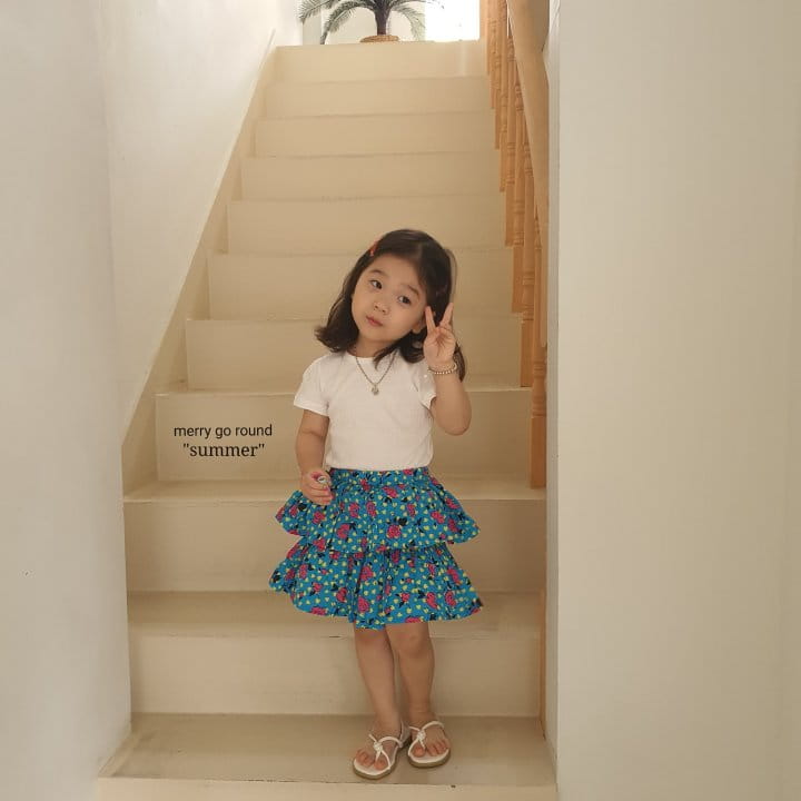 MERRY GO ROUND - Korean Children Fashion - #Kfashion4kids - Rorita Can Can Skirt - 12