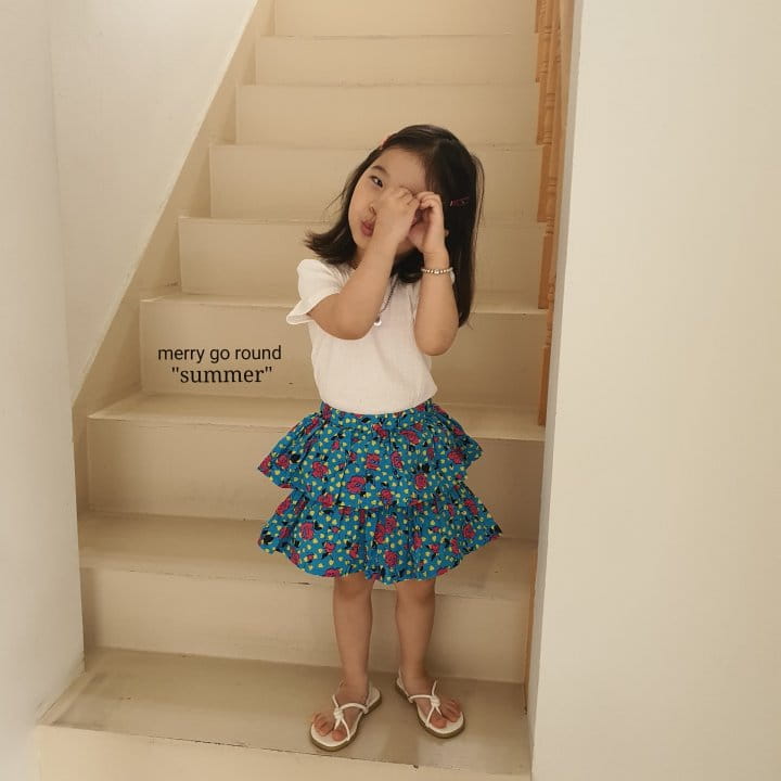 MERRY GO ROUND - Korean Children Fashion - #Kfashion4kids - Rorita Can Can Skirt - 2