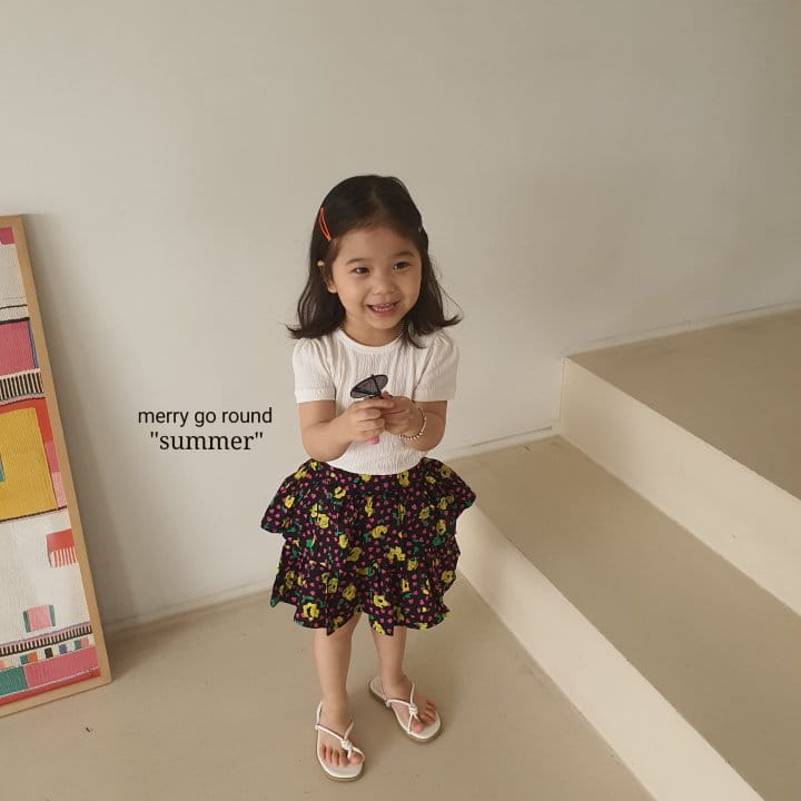 MERRY GO ROUND - Korean Children Fashion - #Kfashion4kids - Rorita Can Can Skirt - 5