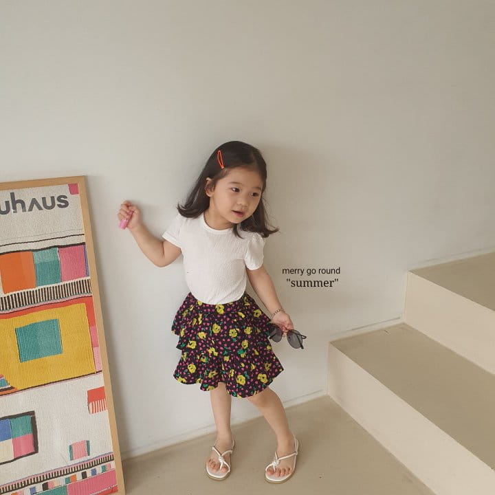 MERRY GO ROUND - Korean Children Fashion - #Kfashion4kids - Rorita Can Can Skirt - 6