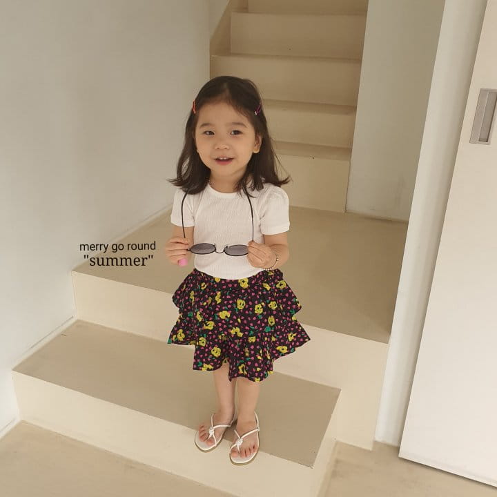 MERRY GO ROUND - Korean Children Fashion - #Kfashion4kids - Rorita Can Can Skirt - 7