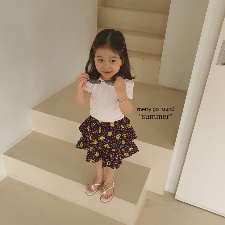 MERRY GO ROUND - Korean Children Fashion - #Kfashion4kids - Rorita Can Can Skirt - 8