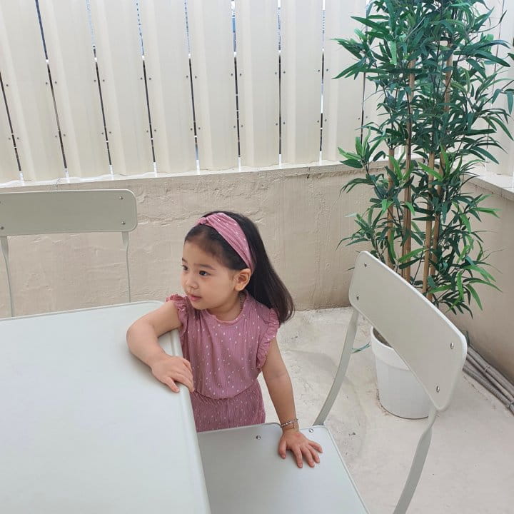 MERRY GO ROUND - Korean Children Fashion - #Kfashion4kids - Dot Summer Hairband - 8