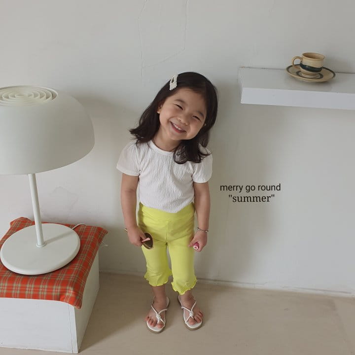 MERRY GO ROUND - Korean Children Fashion - #Kfashion4kids - Vivian Tee - 6
