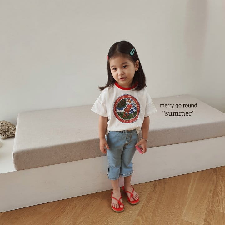 MERRY GO ROUND - Korean Children Fashion - #Kfashion4kids - Apple Tree Tee - 4