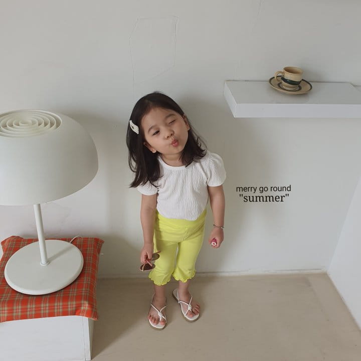 MERRY GO ROUND - Korean Children Fashion - #Kfashion4kids - Summer Bootscut