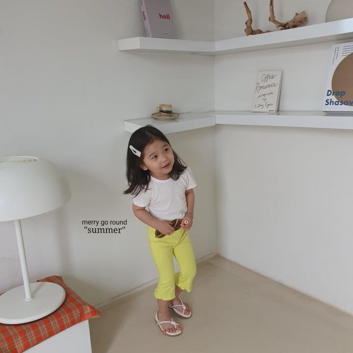 MERRY GO ROUND - Korean Children Fashion - #Kfashion4kids - Summer Bootscut - 12