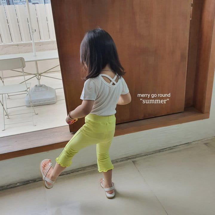 MERRY GO ROUND - Korean Children Fashion - #Kfashion4kids - Summer Bootscut - 2