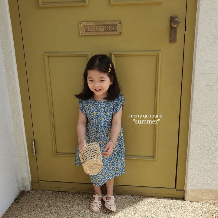 MERRY GO ROUND - Korean Children Fashion - #Kfashion4kids - Provence One-piece - 3