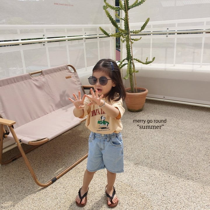 MERRY GO ROUND - Korean Children Fashion - #Kfashion4kids - Wikiki Tee - 6