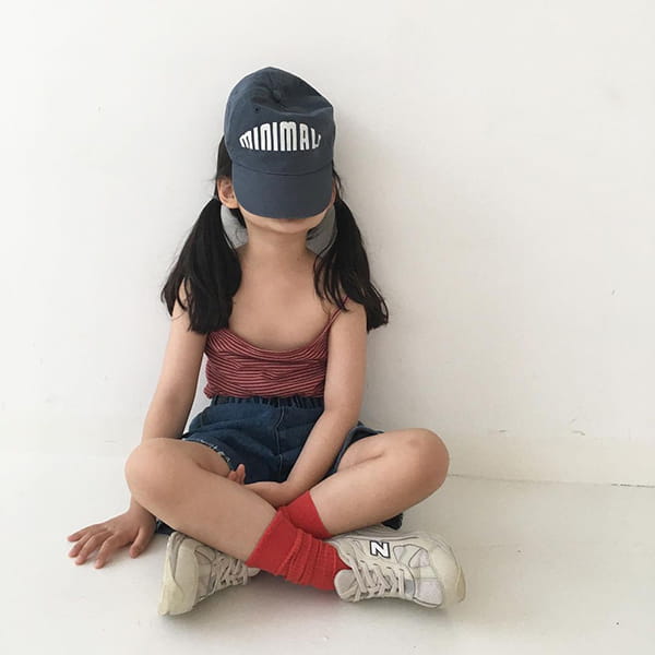 MINI BONGBONG - Korean Children Fashion - #Kfashion4kids - Stripes Sleeveless