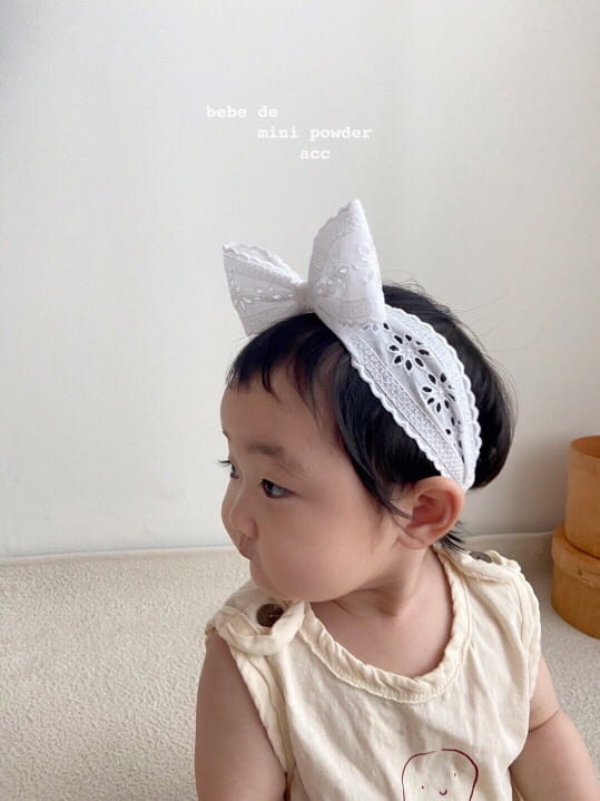 MINI POWDER - Korean Children Fashion - #Kfashion4kids - Tosean Ribbon Hairband - 3