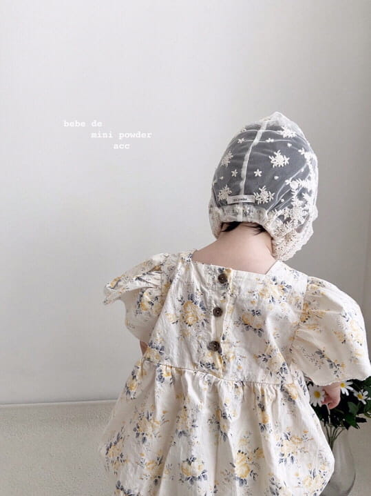 MINI POWDER - Korean Children Fashion - #Kfashion4kids - Mesh Bonnet - 4