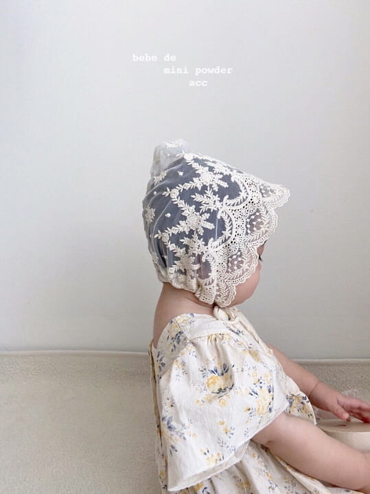 MINI POWDER - Korean Children Fashion - #Kfashion4kids - Mesh Bonnet - 5