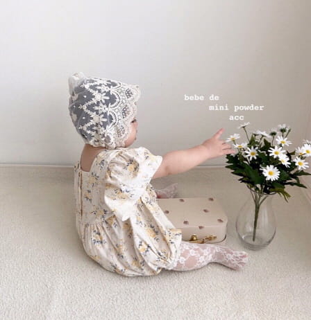 MINI POWDER - Korean Children Fashion - #Kfashion4kids - Mesh Bonnet - 7