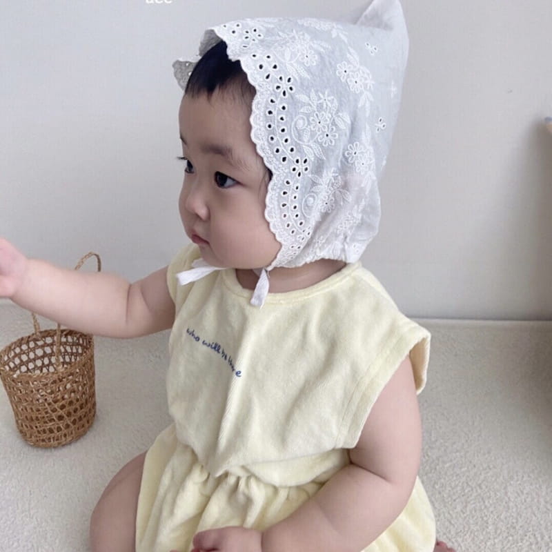MINI POWDER - Korean Children Fashion - #Kfashion4kids - Cotton Bonnet - 11