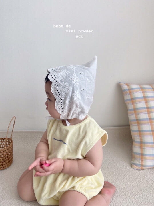 MINI POWDER - Korean Children Fashion - #Kfashion4kids - Cotton Bonnet - 3
