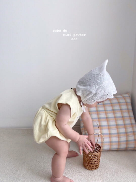 MINI POWDER - Korean Children Fashion - #Kfashion4kids - Cotton Bonnet - 7