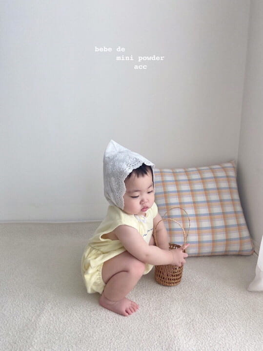 MINI POWDER - Korean Children Fashion - #Kfashion4kids - Cotton Bonnet - 9
