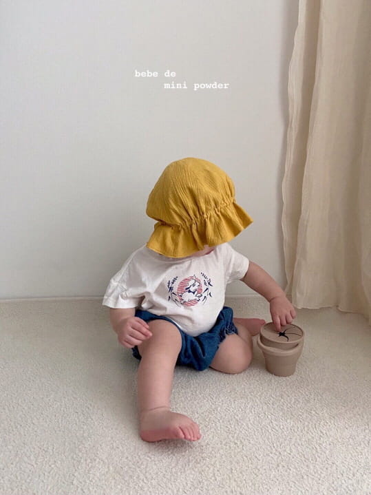 MINI POWDER - Korean Children Fashion - #Kfashion4kids - Both Paint Tee - 2