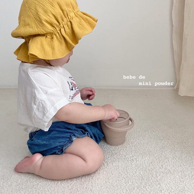 MINI POWDER - Korean Children Fashion - #Kfashion4kids - Both Paint Tee - 3