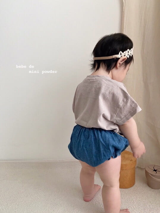 MINI POWDER - Korean Children Fashion - #Kfashion4kids - Denim Bloomers - 12