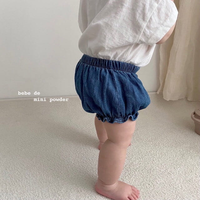 MINI POWDER - Korean Children Fashion - #Kfashion4kids - Denim Bloomers - 3