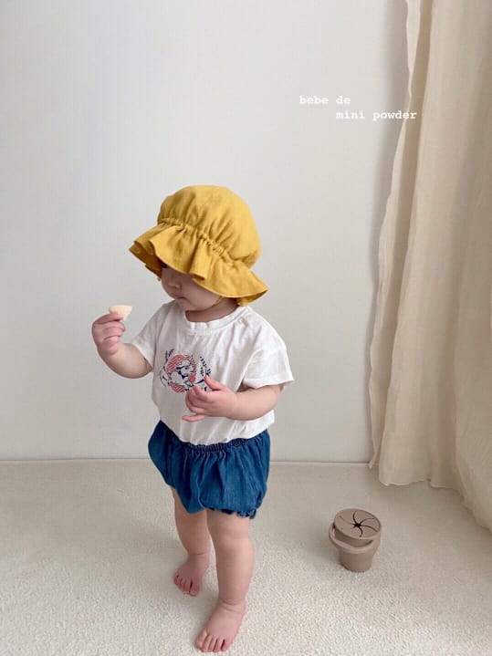 MINI POWDER - Korean Children Fashion - #Kfashion4kids - Denim Bloomers - 8