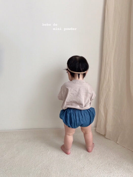 MINI POWDER - Korean Children Fashion - #Kfashion4kids - Denim Bloomers - 9